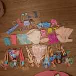Zestaw 9 lalek w tym barbie plus ubrania