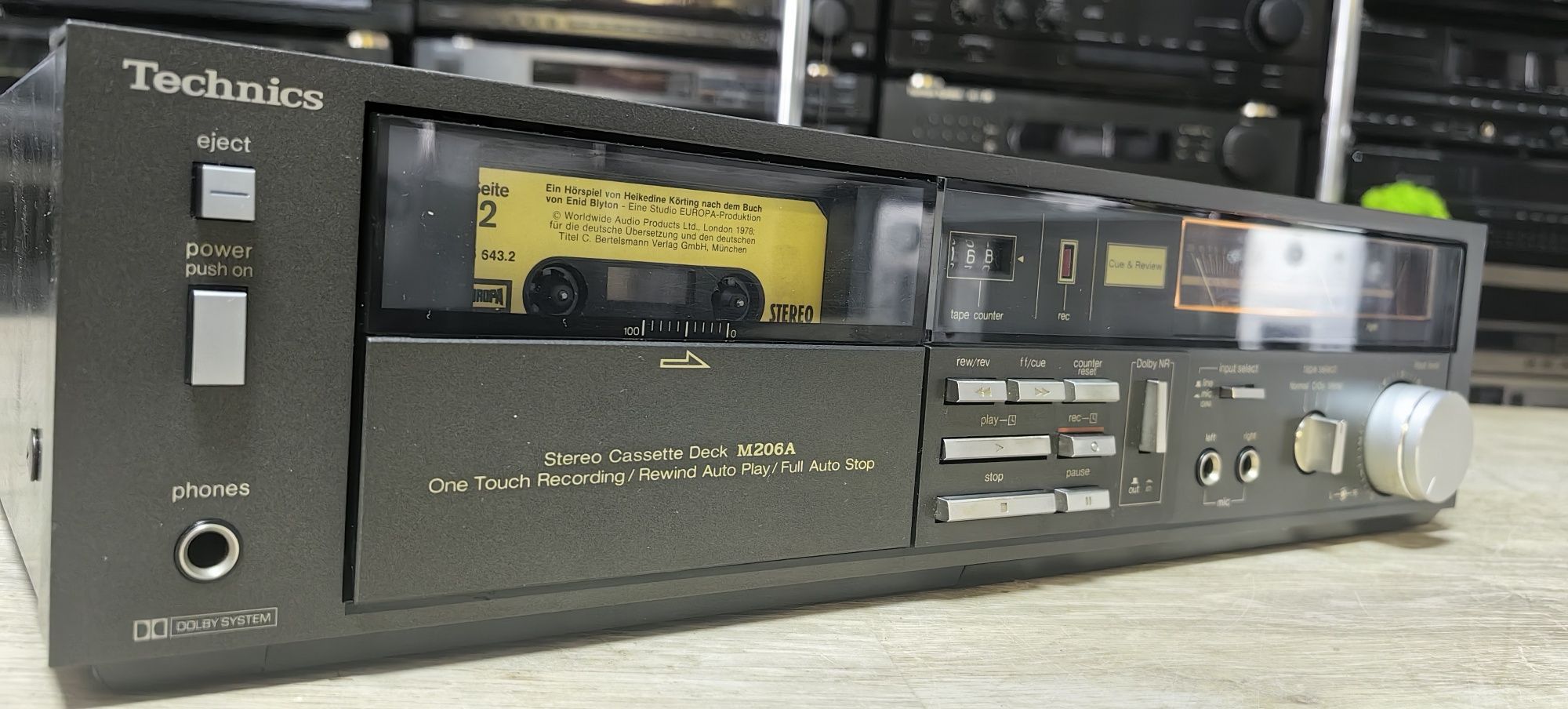Касетний програвач Technics RS-M206A