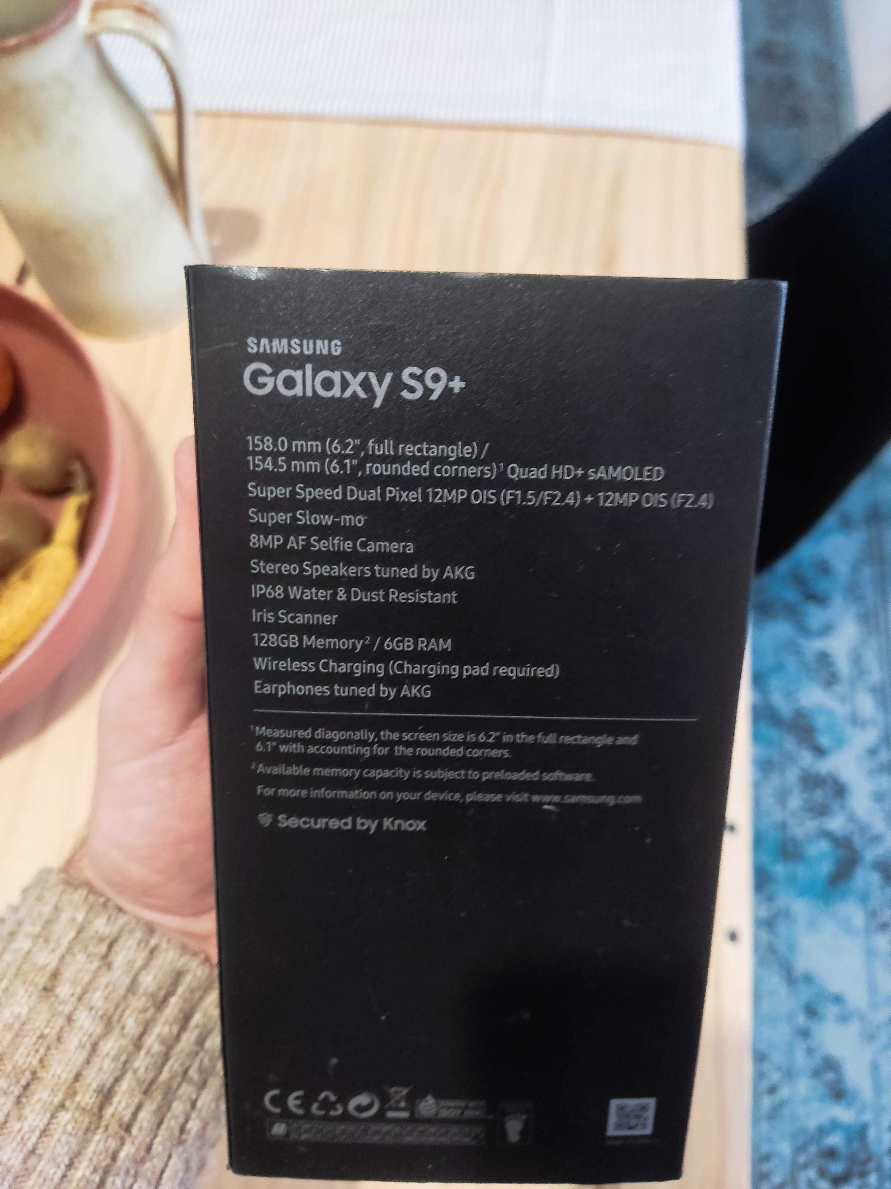 Samsung s9+ 128gb - ecrã partido