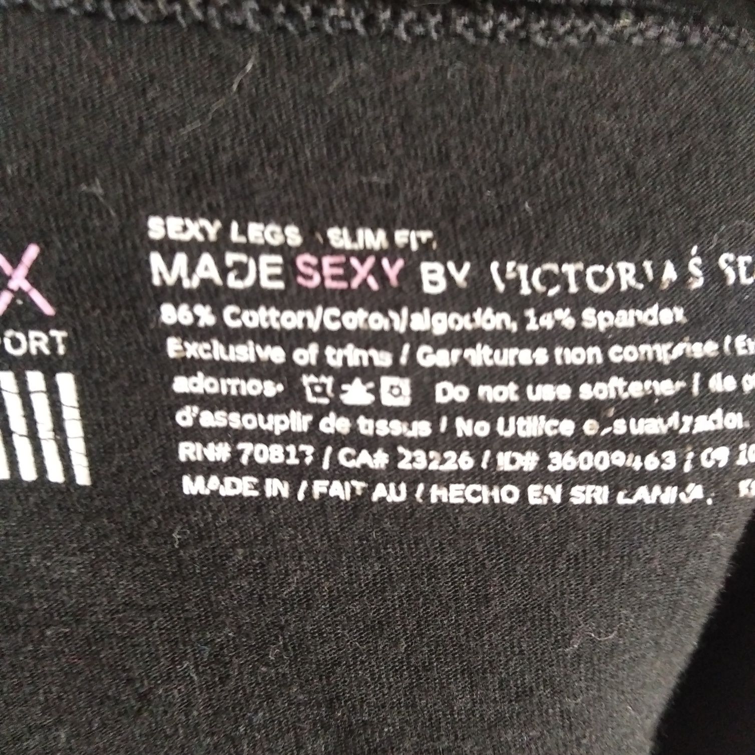Legginsy Victoria's Secret rozmiar S/XS wysoki stan
