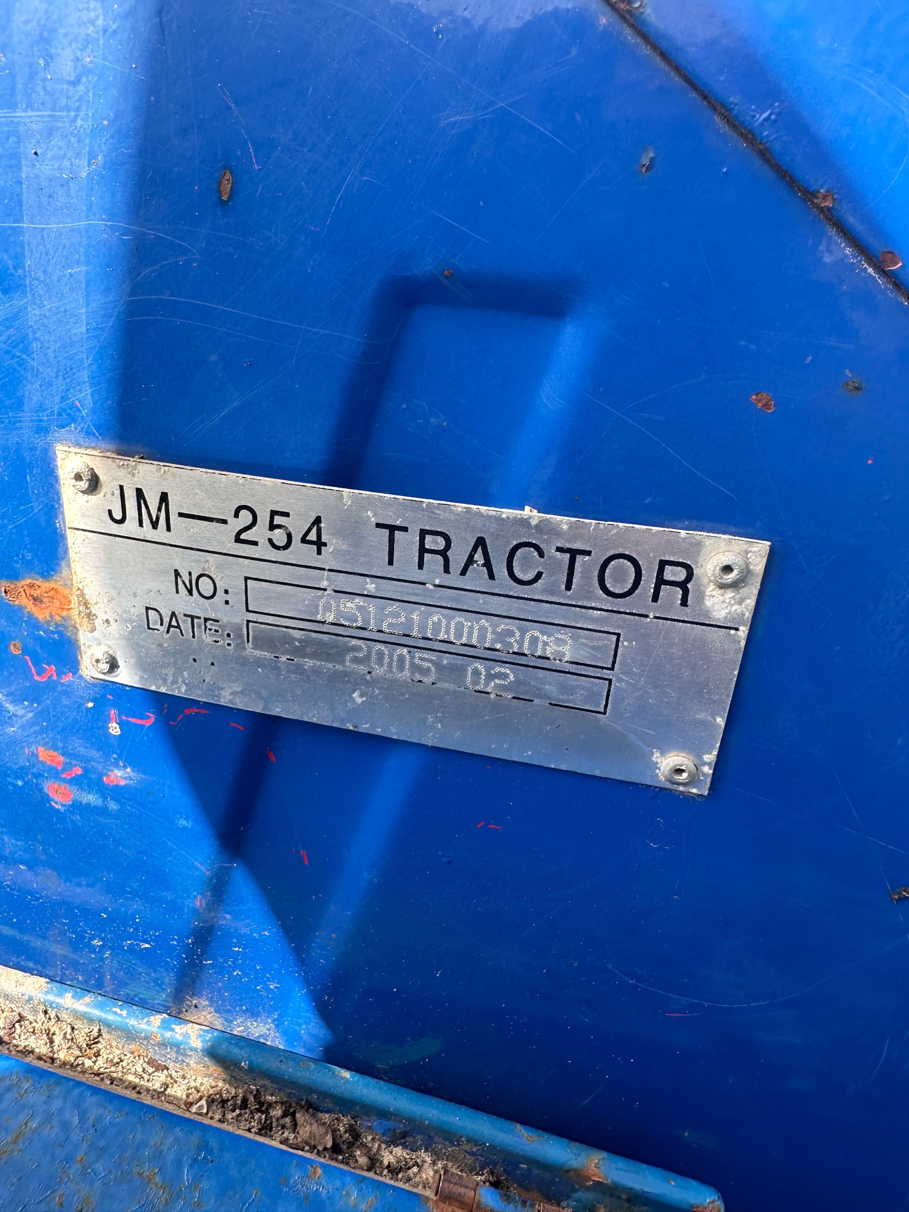 Traktorek sadowniczo komunalny jinma 254