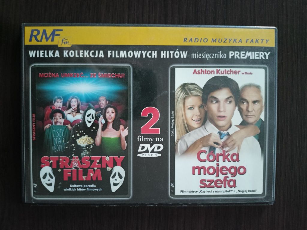 Straszny film & Córka mojego szefa - Filmy DVD STAN BARDZO DOBRY