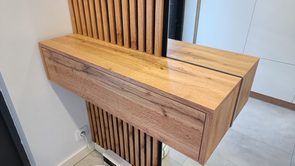 Szafka / konsola 90cm kolor DĄB WOTAN - nowa