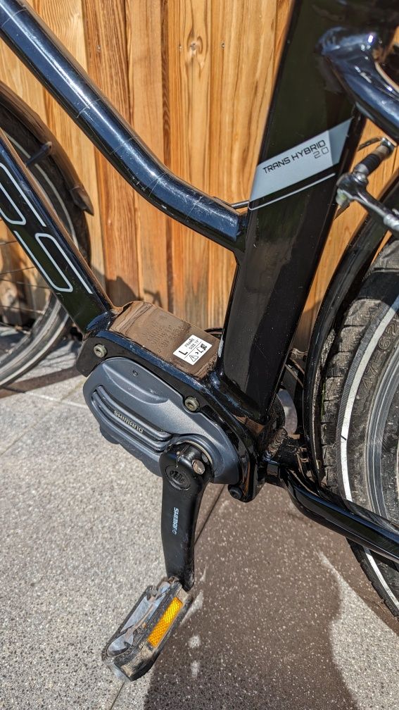 Elektryczny rower Kross Trans Hybrid 2.0 damka L