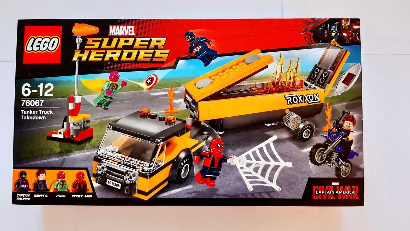 LEGO Super Heroes Marvel Spider-Man 76067 Tanker Truck Takedown selado