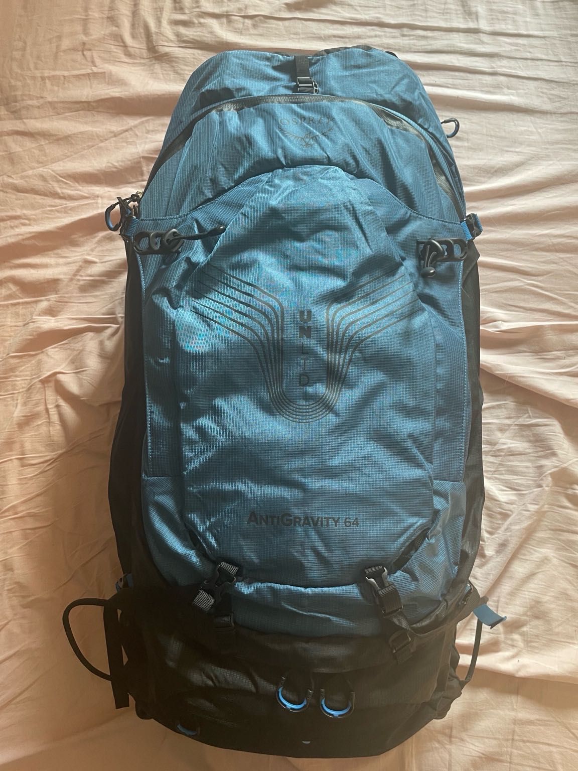 Nowy Osprey UNLTD AntiGravity 64 + pokrowiec lotniczy – topowy model