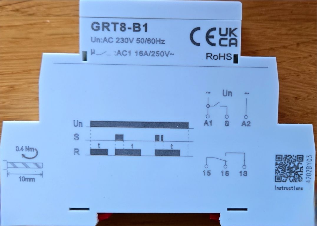 Реле часу затримки вимкнення GRT8-B1