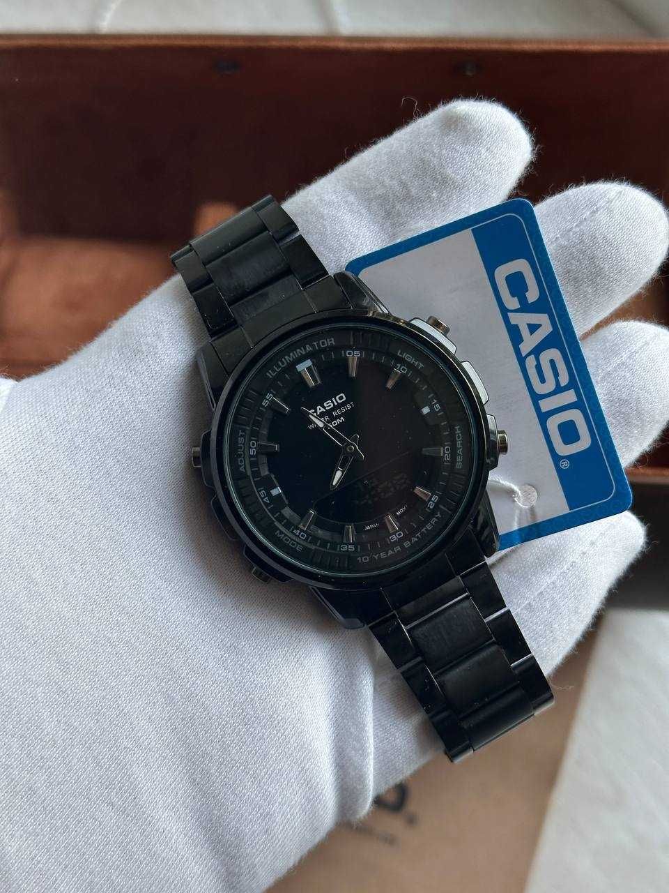 Годинник Casio AMW-880 Total Black | часы наручные мужские | A159 a168