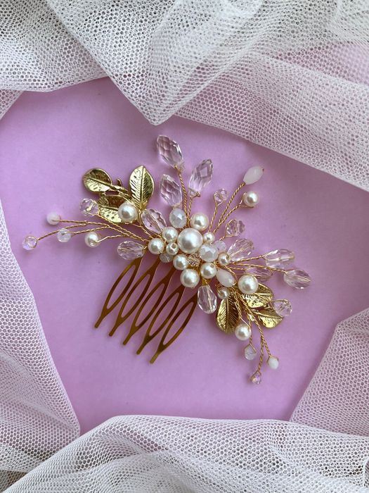 Grzebyk do włosów ślubny