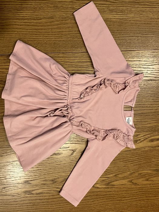 TAO ciepła różowa sukienka