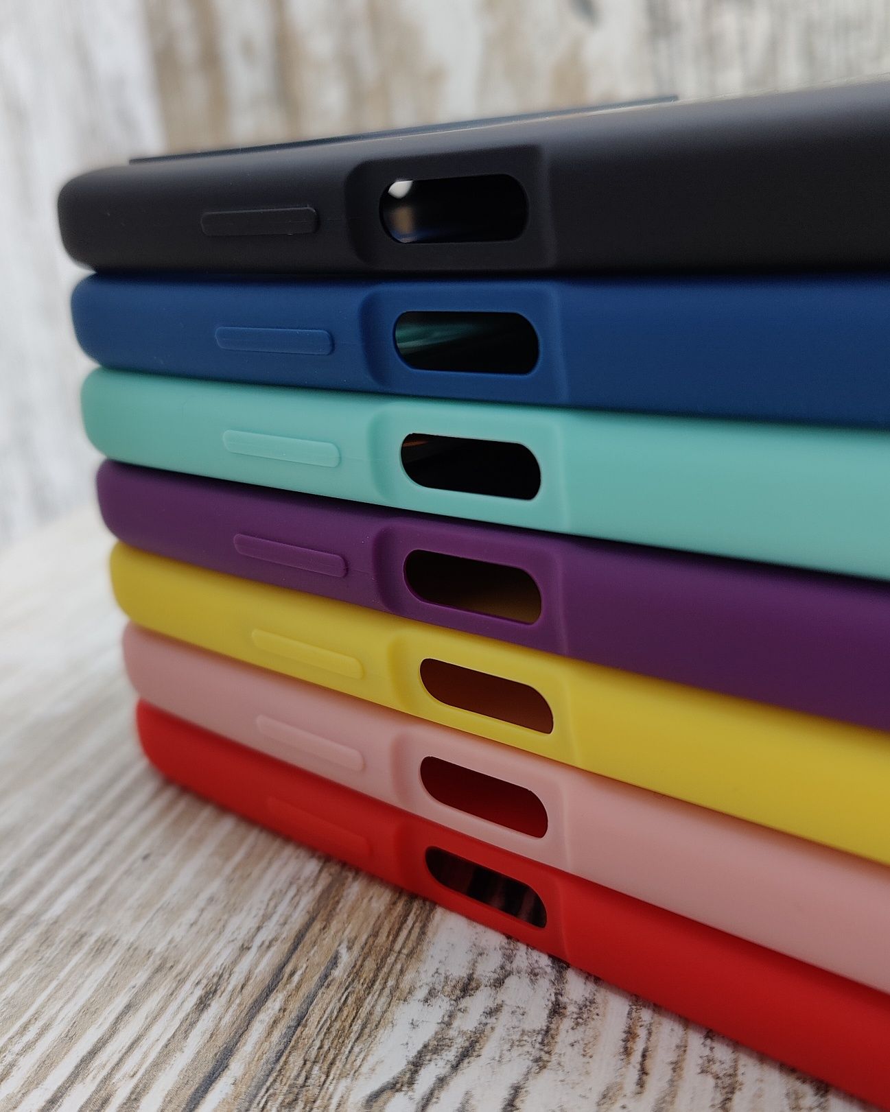 Чехол Silicone Case на Poco M4 Pro Софттач. Микрофибра