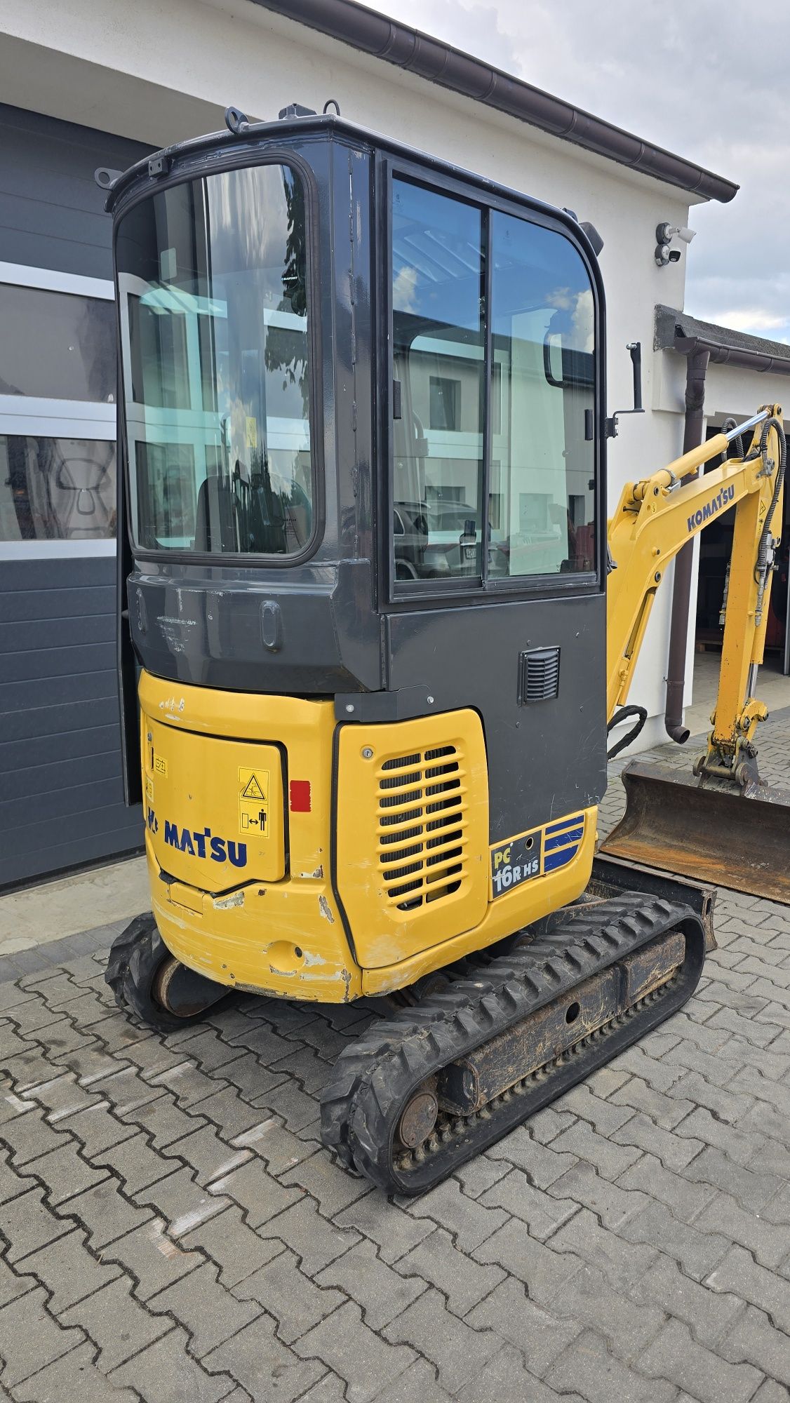 Minikoparka Komatsu PC16R-3HS 2019r szybkozłącze Sprowadzona nie volvo