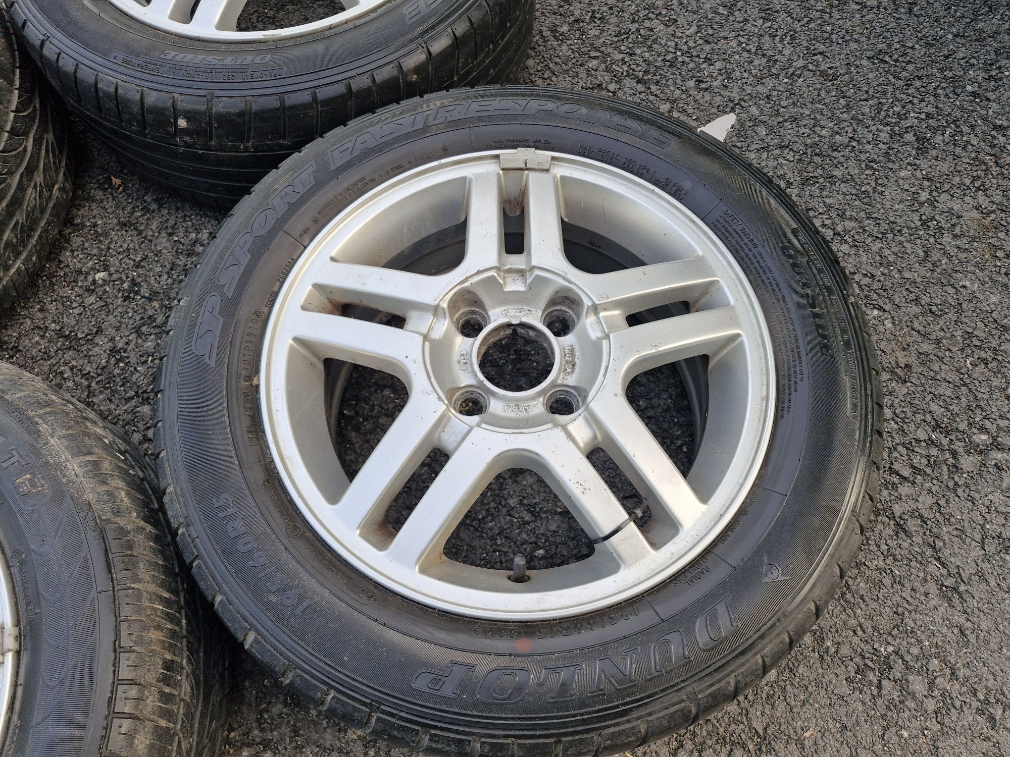 Oryginalne Felgi aluminiowe Ford 15" 4x108 ET52.5 Focus Fiesta Fusion