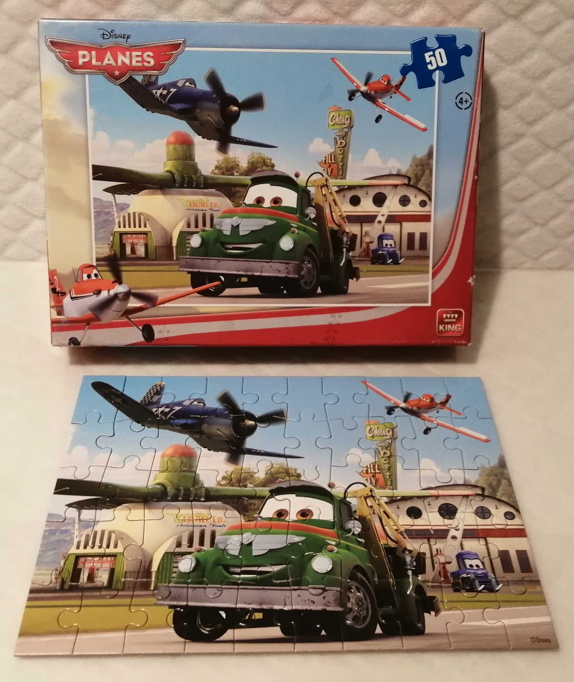 Samoloty, Planes, 5312A, Disney, King, 50 (Puzzle)