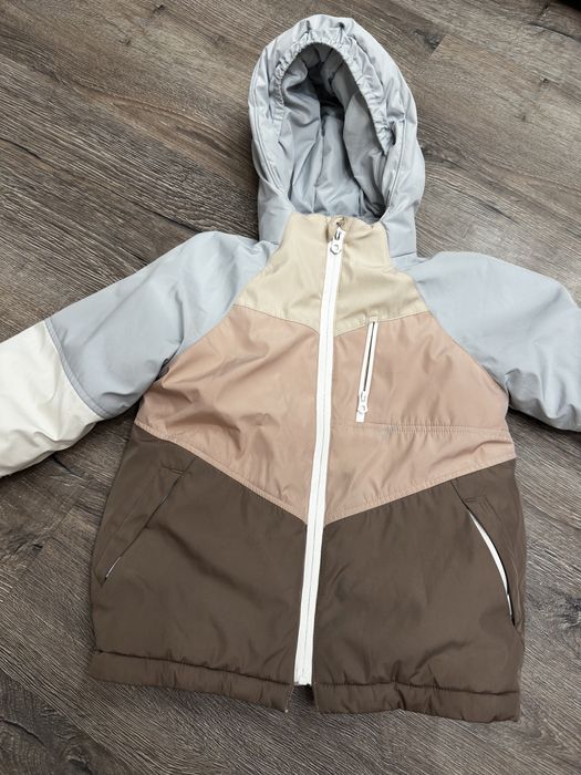 Зимова куртка парка пуховік zara 110 см