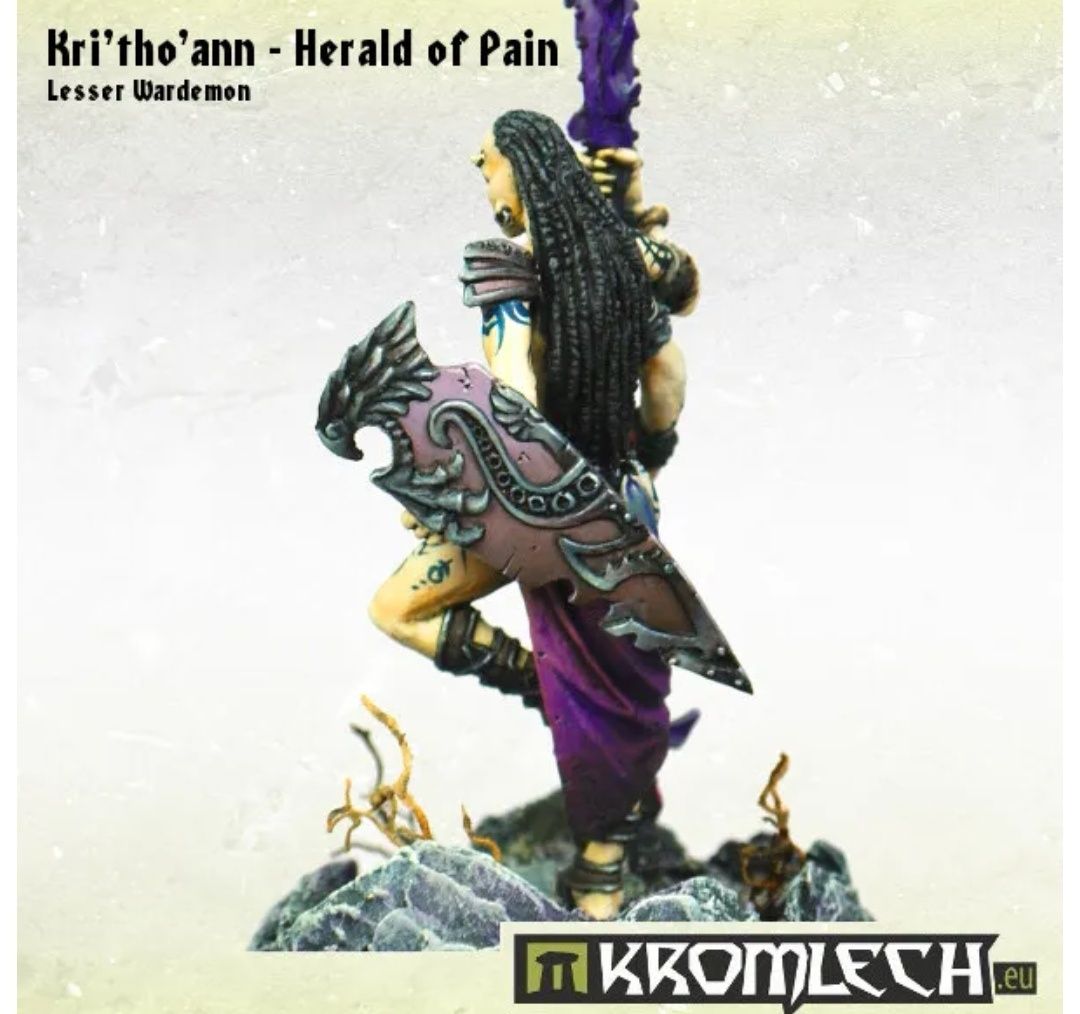 Kro'tho'ann - Herald of Pain Kromlech Slaanesh warhammer demon