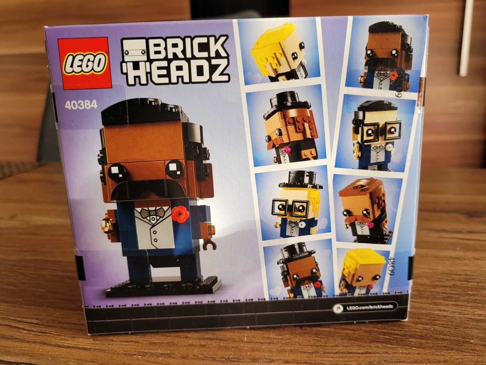 LEGO 40383 i 40384 - Panna Młoda i Pan Młody ZESTAW - NOWE