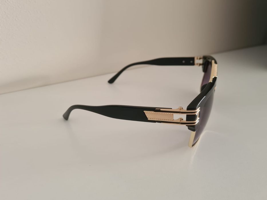 HIT Nowe Męskie Okulary Polaryzacyjne UV400 Przeciwsłoneczne Złote