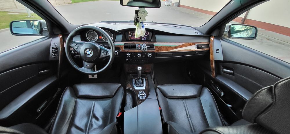 BMW E61 M-PAKIET, Head UP, Keyless Go, El. Klapa