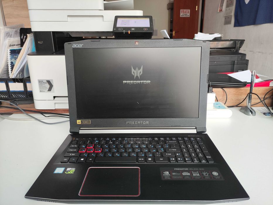 Acer Predator Helios 300 G3-572 IPS/i7/nVidia GTX 1060/512/16