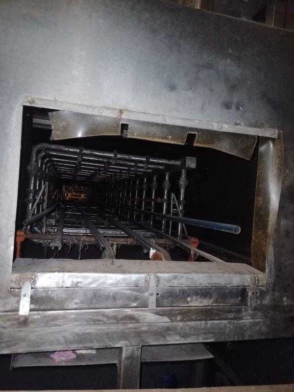 Túnel de lavagem para caixas plástico ou outras