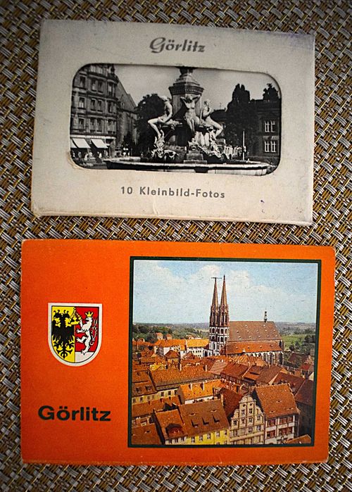 Gorlitz - zestaw małych pocztówek z lat 80 tych