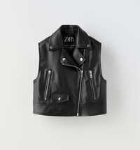 Zara biker ramoneska kamizelka 9-10. Lat 140 cm Nowa