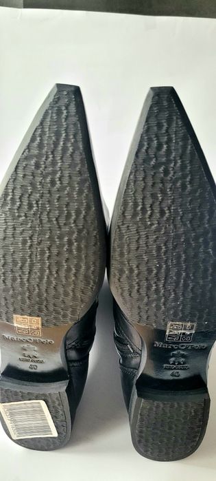 Marc O'Polo skórzane nowe oficerki rozm.40