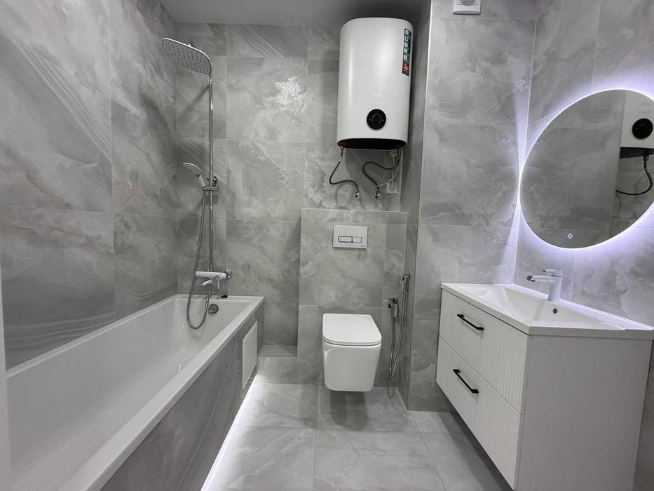 1 комнатная квартира 38 м2 Ремонт Мебель Техника ЖК Акварель 8