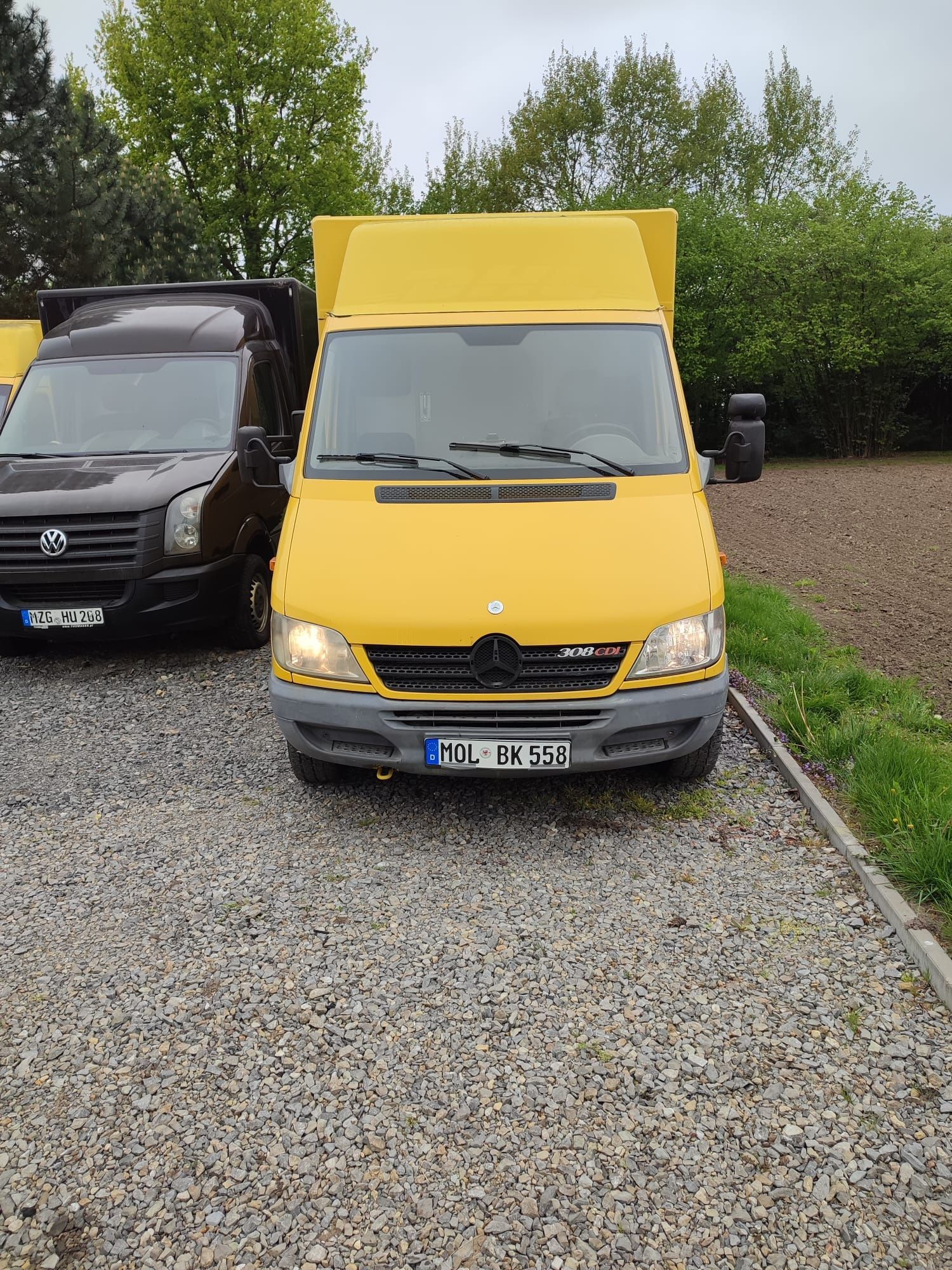 Mercedes Sprinter 308CDI MAXI kontener pocztowy prosto z Niemiec