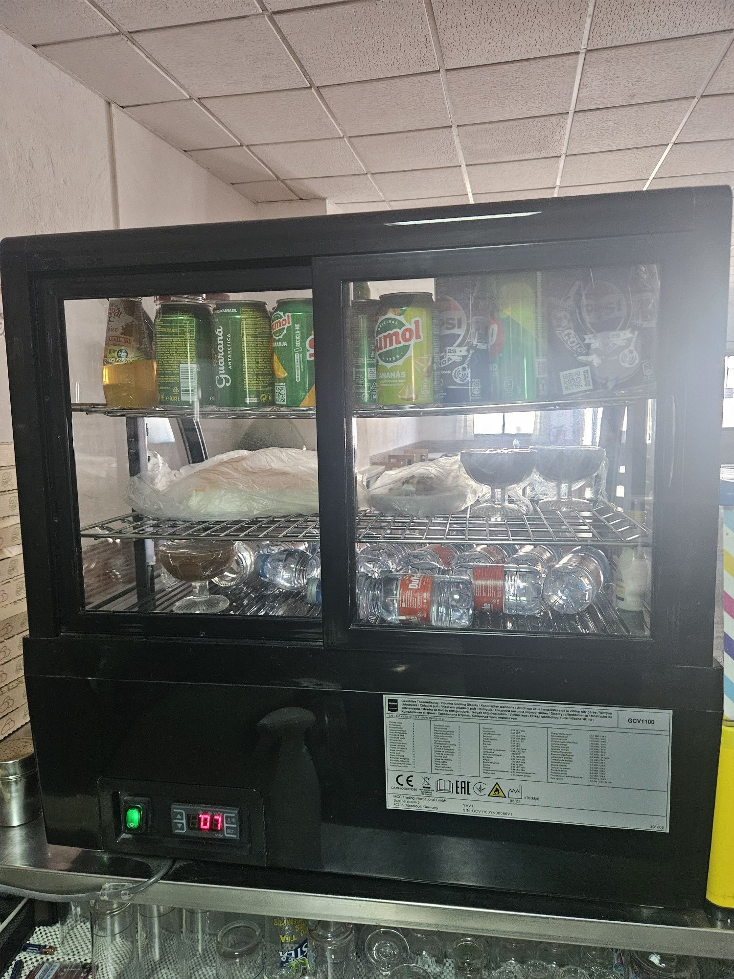 Vitrine expositor 100l