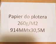 Papier do plotera 260gr/M2 powlekany