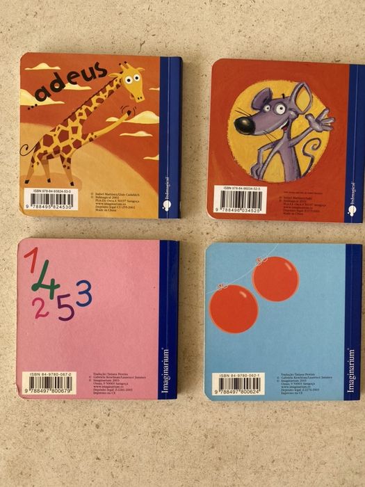 Livros de criança da Imaginarium