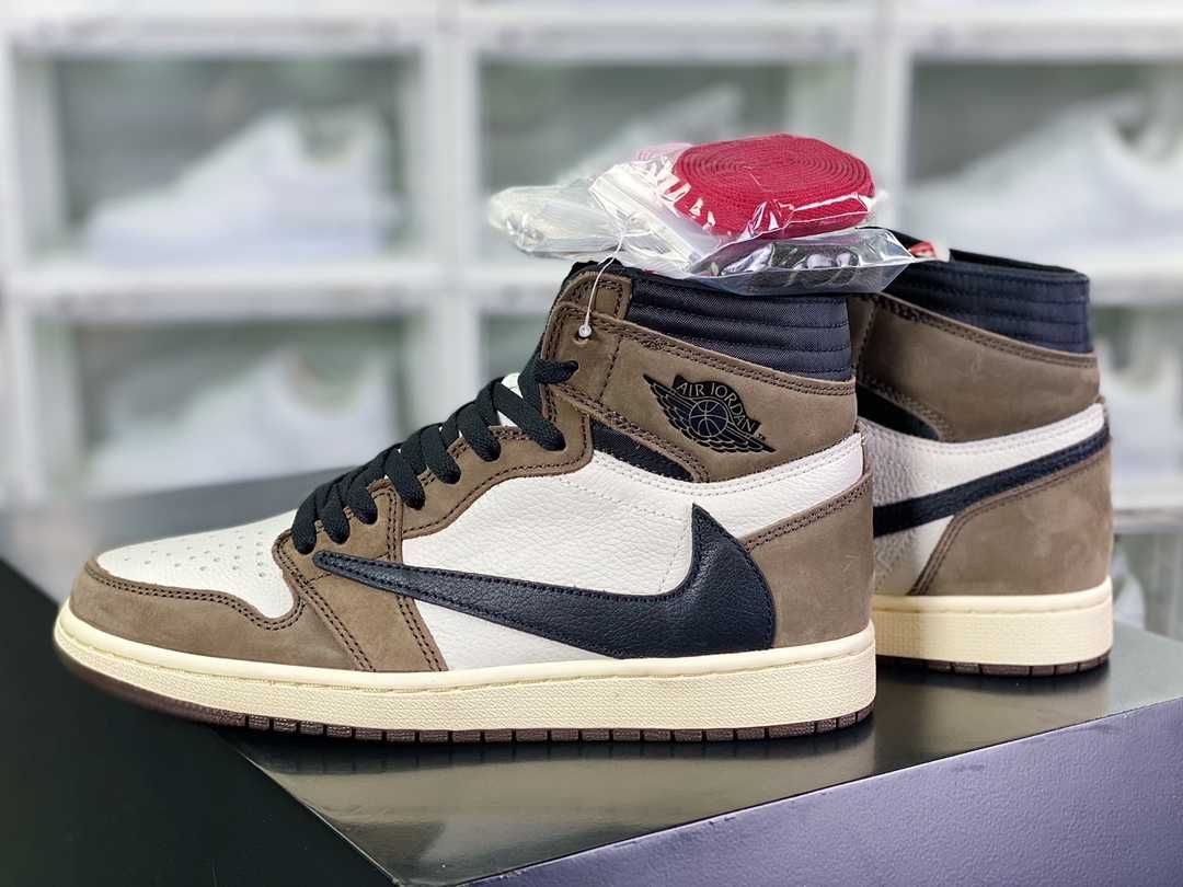 Travis Scott x Air Jordan 1 Retro High OG”Cactus Jack” CD4487-