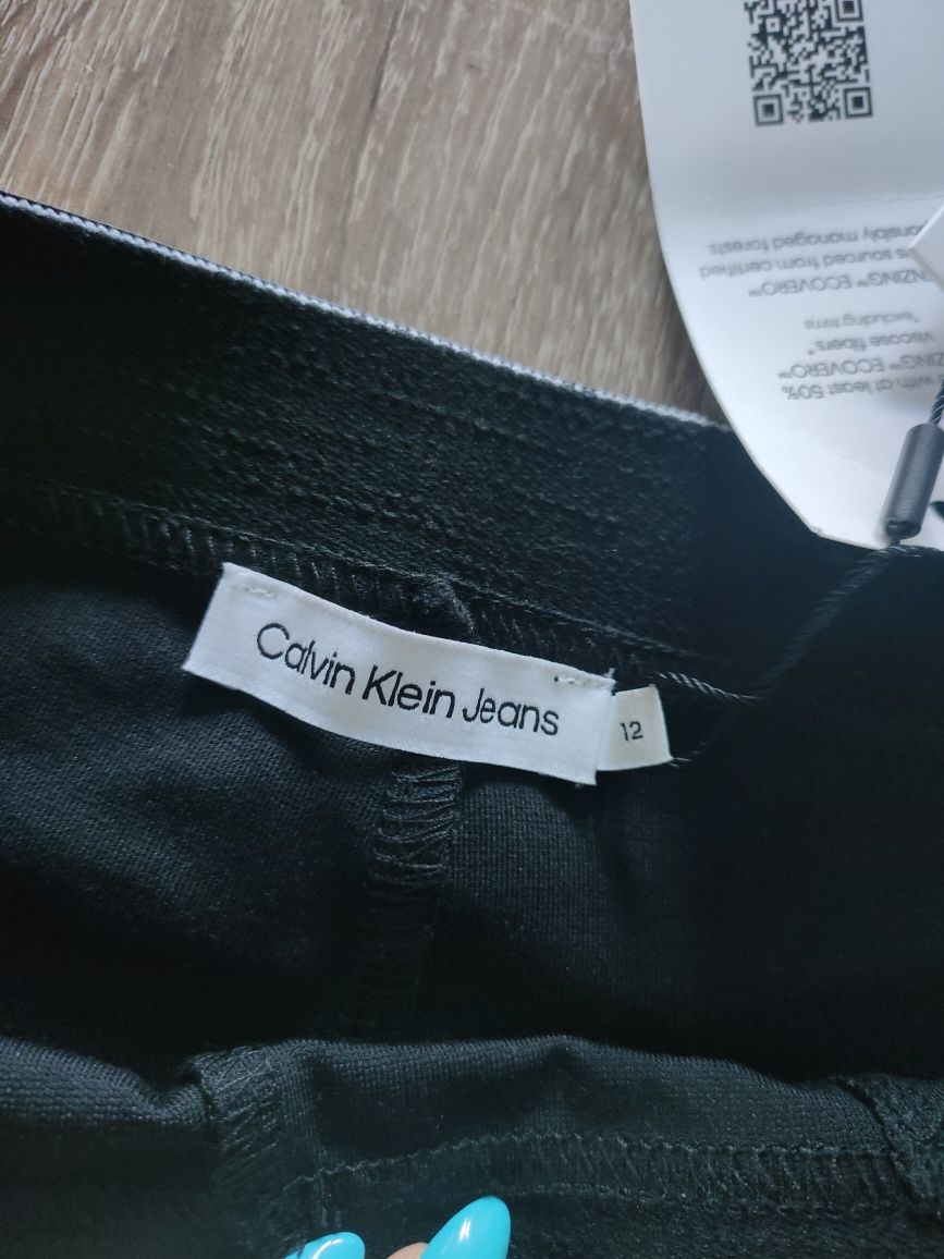 Calvin Klein Spodnie materiałowe roszerzane