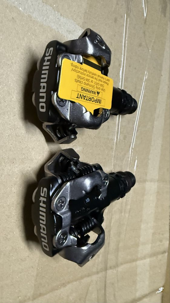 Pedais shimano m520