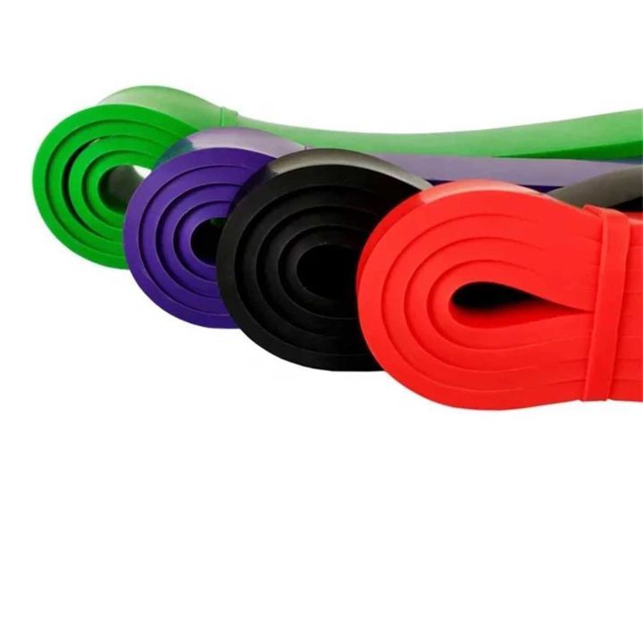 Гумові петлі резинки для спорту для підтягування 4 шт набір гумка