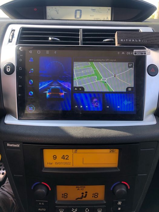 Автомагнитола Citroen C4 2004-2014 Android, под камеру заднего вида