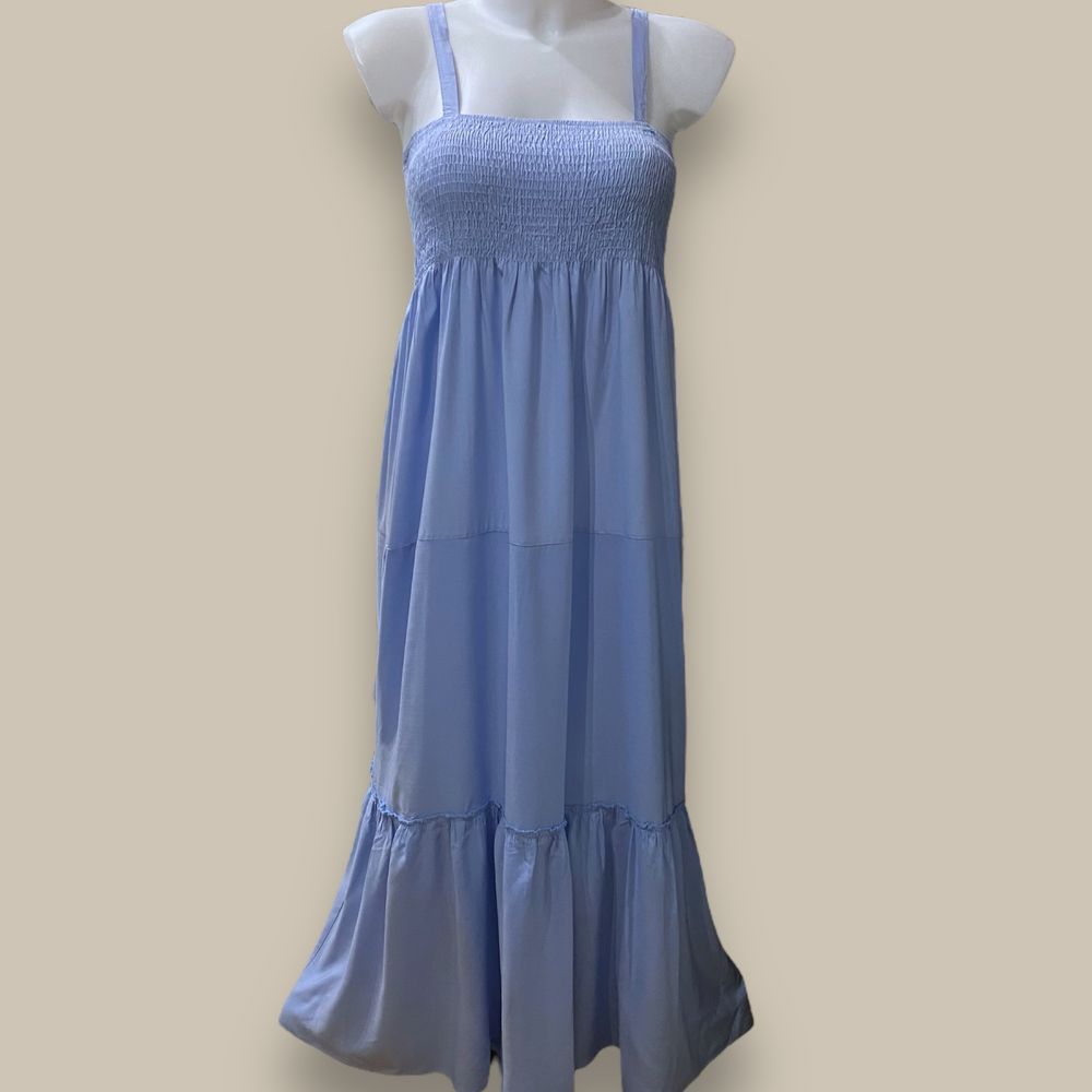 Vestido Azul Comprido Novo (XL/XXL)