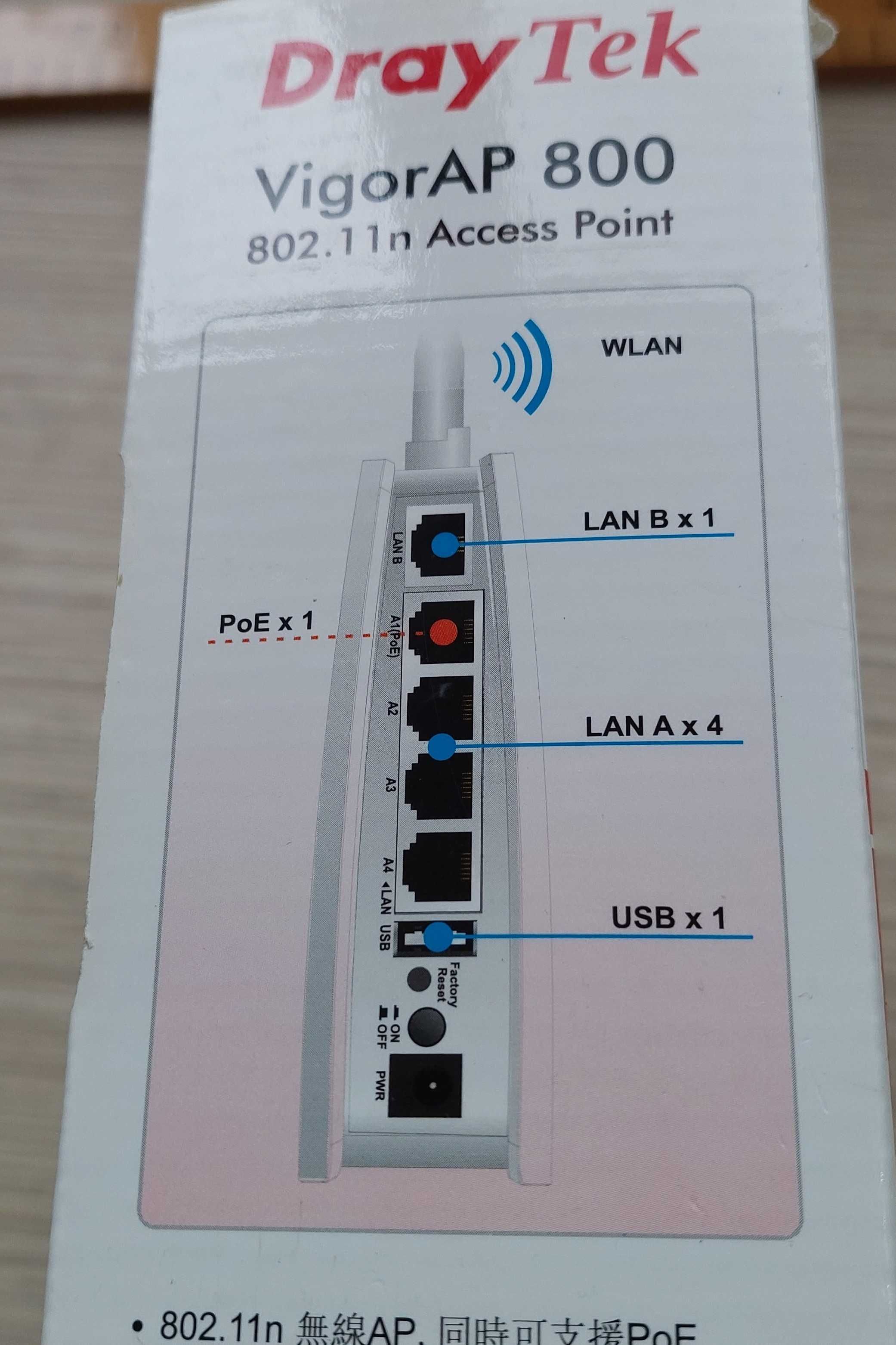 Точка доступа Wi-Fi DrayTek Vigor AP-800