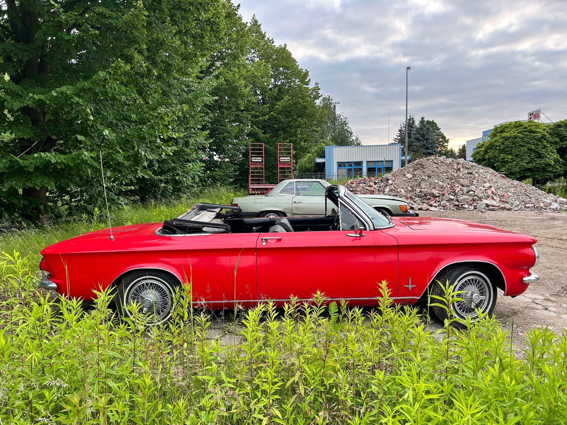 Chevrolet Corvair Chevrolet Corvair Monza 1964r. Czerwony