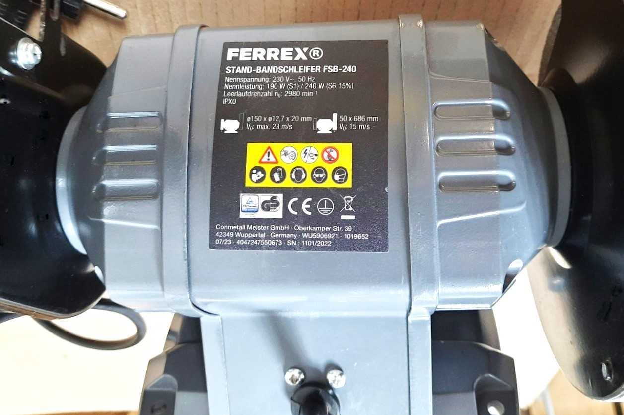 Точильно-шлифовальный, точильный станок FERREX FSB-240, Германия