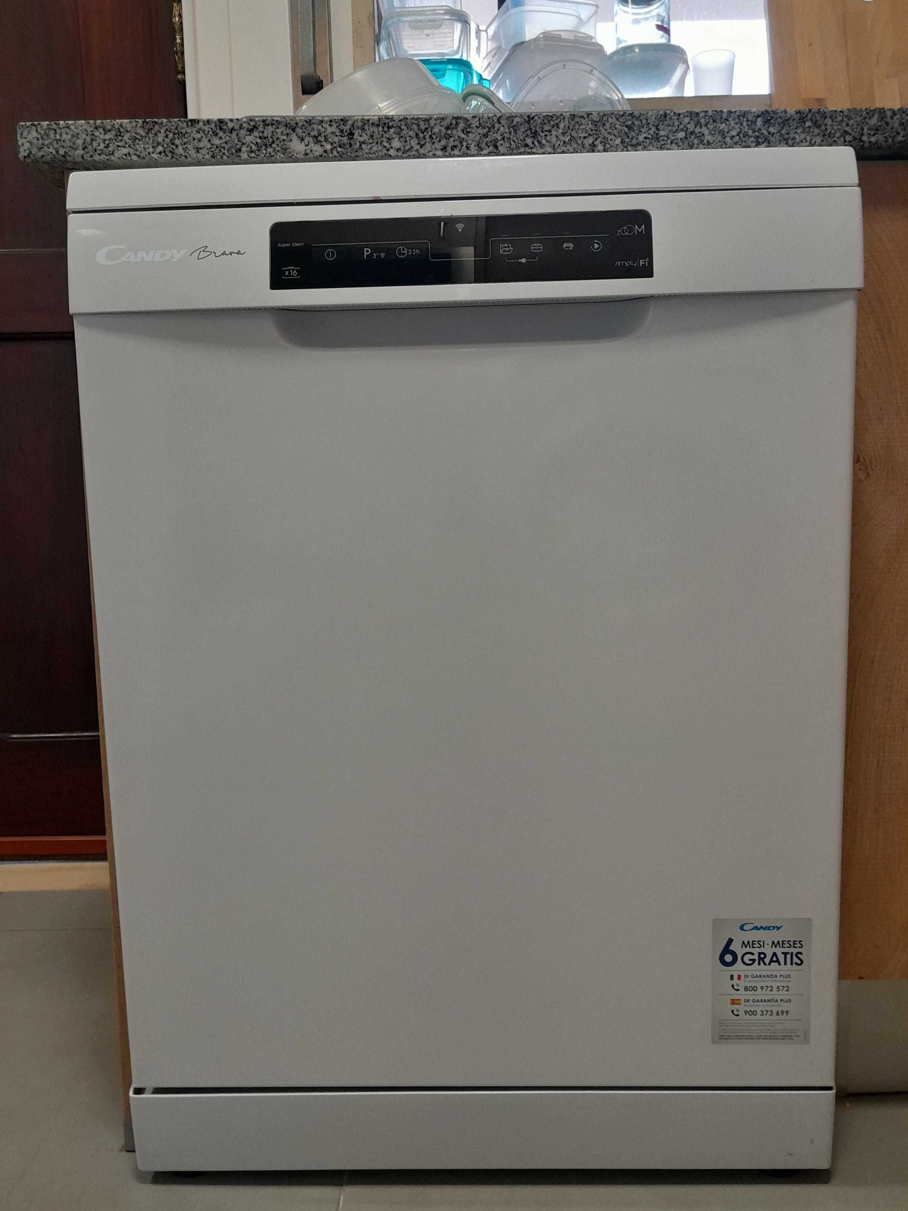 Maquina Lavar Louça Candy Brava 16 conjs-NOVA