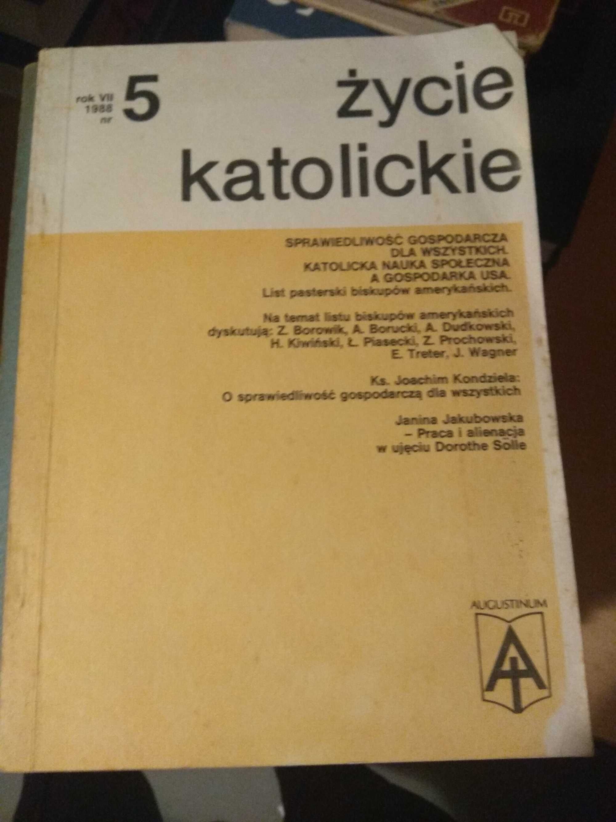 Życie katolickie VII 1988 nr 5