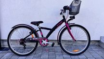 Gwarancja! Super stan rower B’twin kola 24” dla dziewczynki ok.6-9 lat