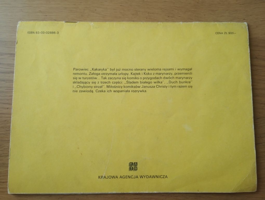 Kajtek i Koko, Śladem białego wilka.