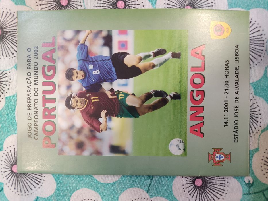 Programa oficial Portugal Angola 2001