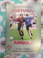 Programa oficial Portugal Angola 2001