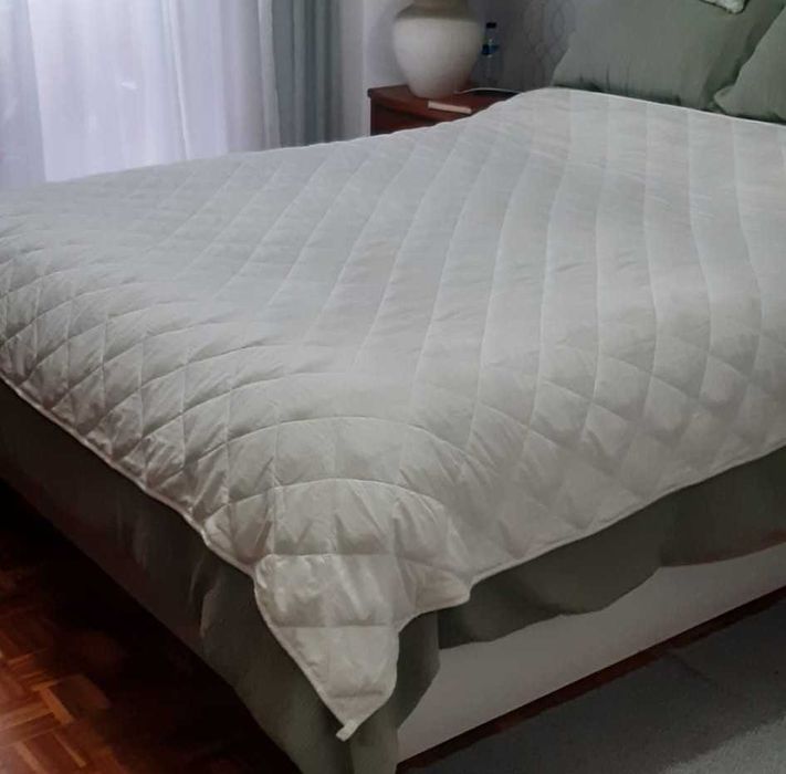 Cobertor Pesado 200x220cm 13 kg branco - da Blanky