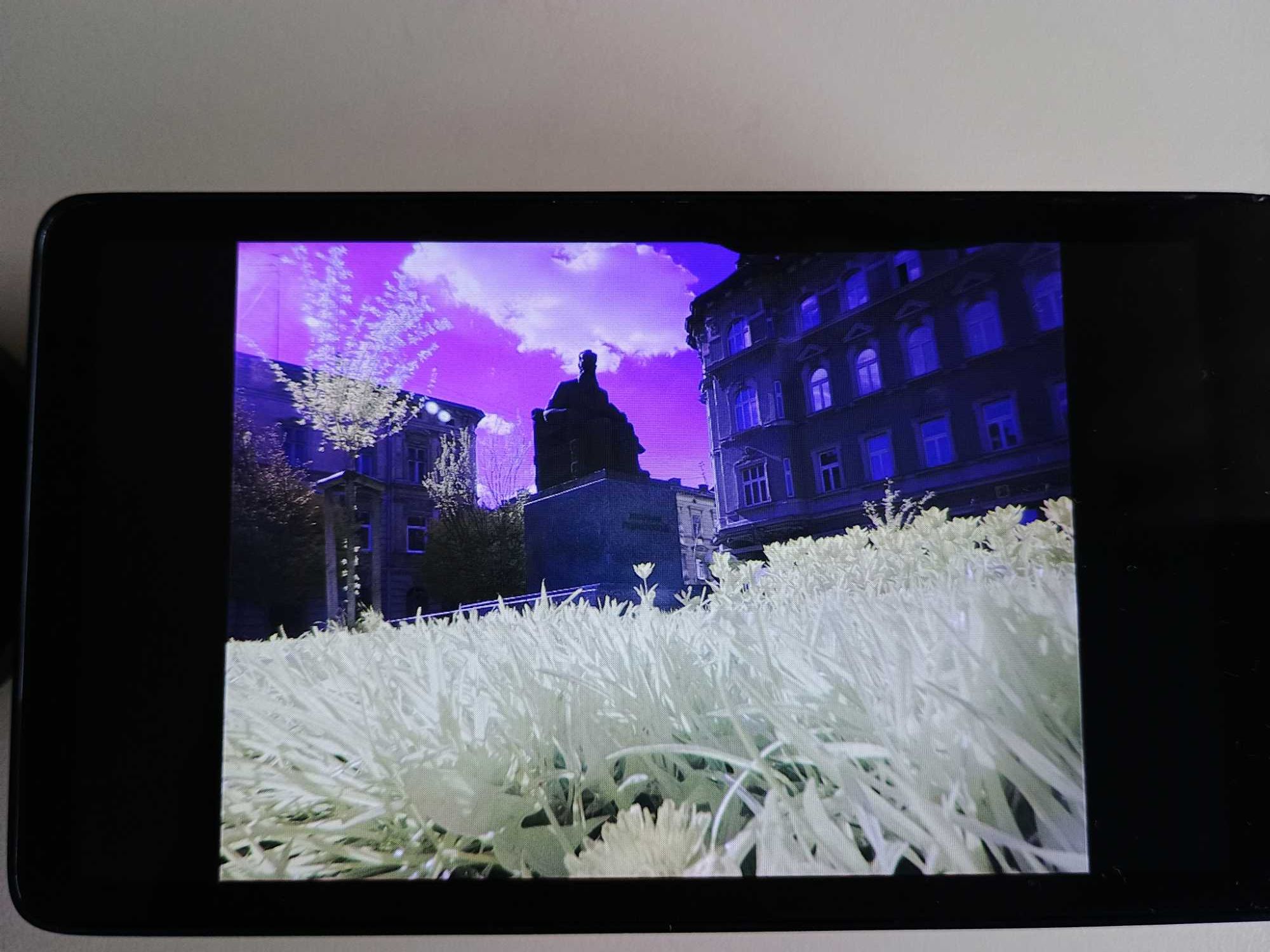 Samsung Galaxy Camera Full Spectrum Infrared інфрачервоної зйомки
